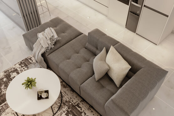 sofa minimalis kontemporer