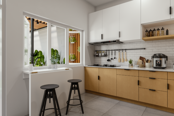 kitchen set build in minimalis