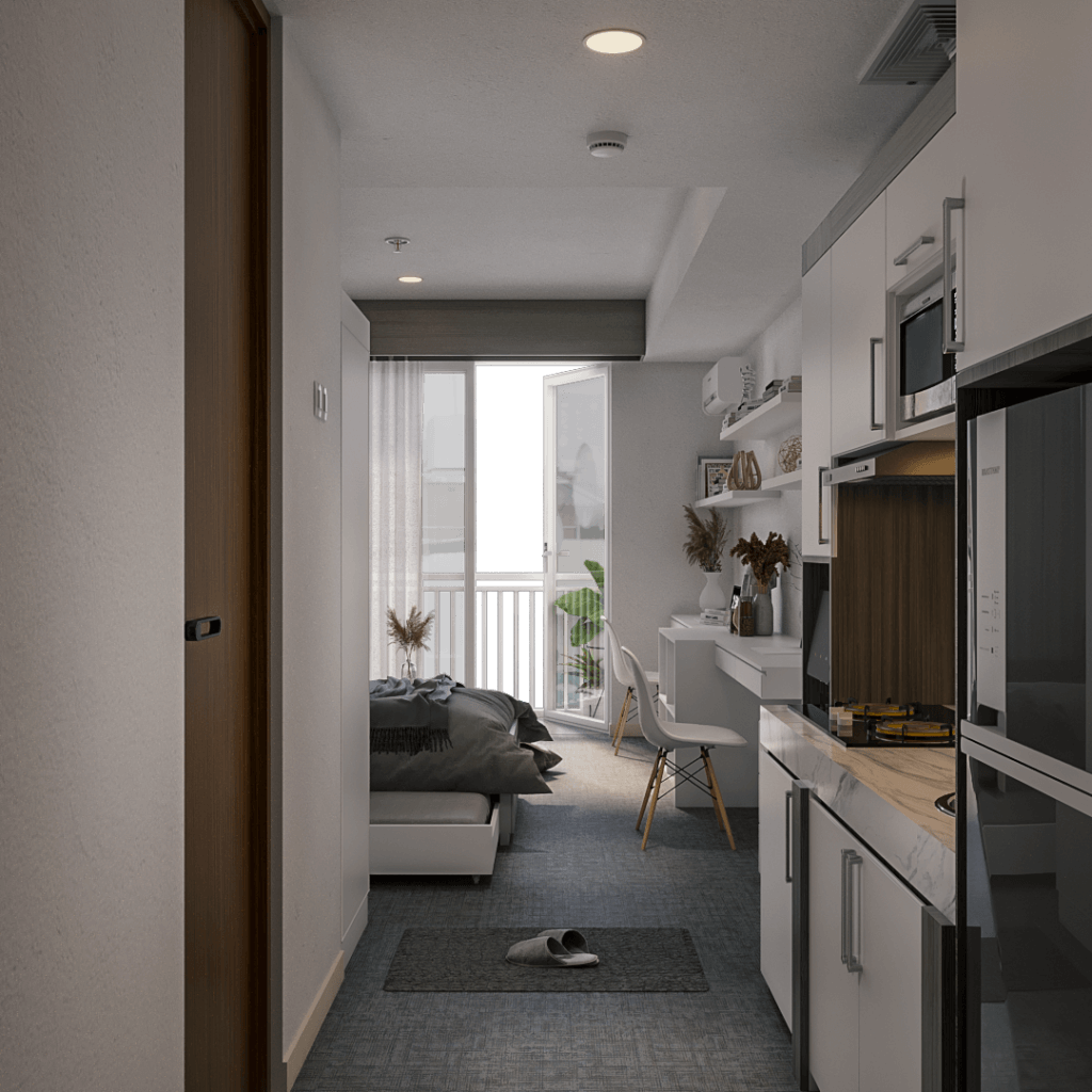 treatment lantai untuk apartemen modern minimalis bandung