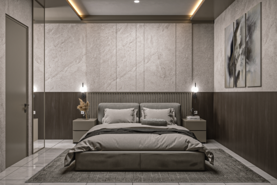 wallpaper kamar tidur modern minimalis
