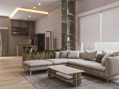 ruang keluarga modern