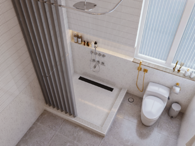 area shower tray