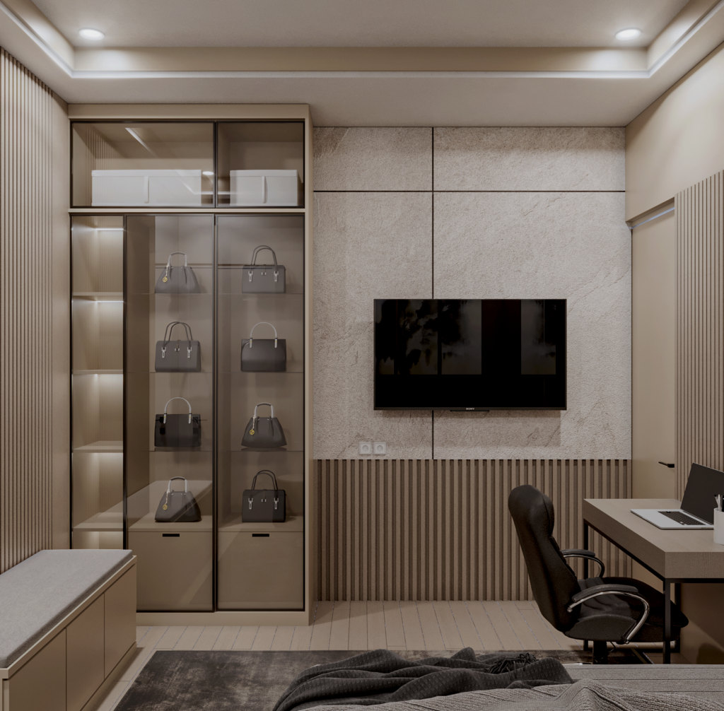 Penataan kamar tidur modern minimallis