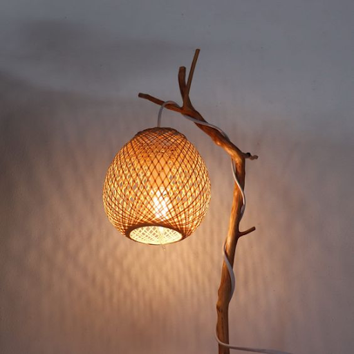 Lampu Hias Bambu