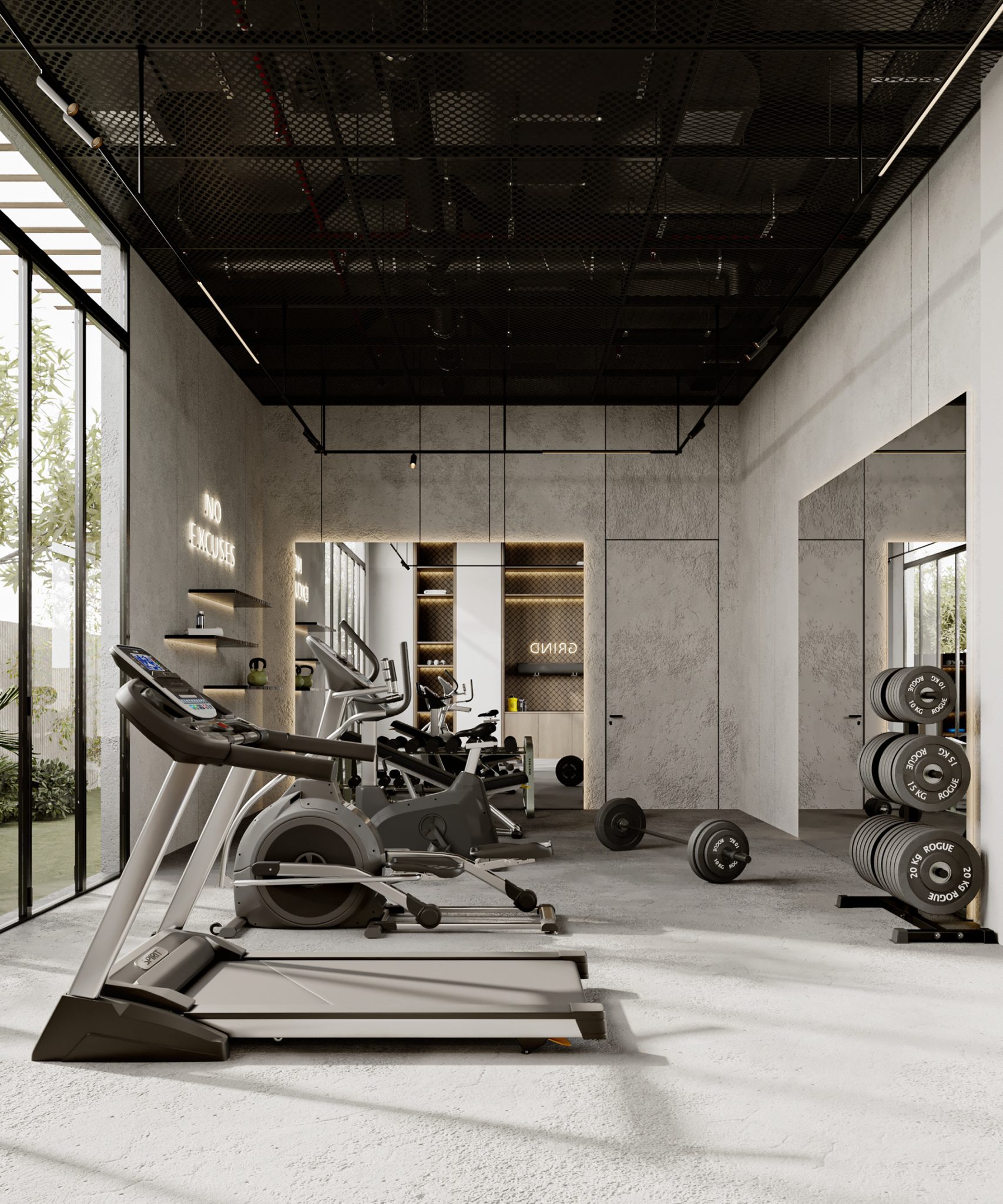 Desain Gym di Rumah dengan Konsep Industrial - Sinar Mas Land